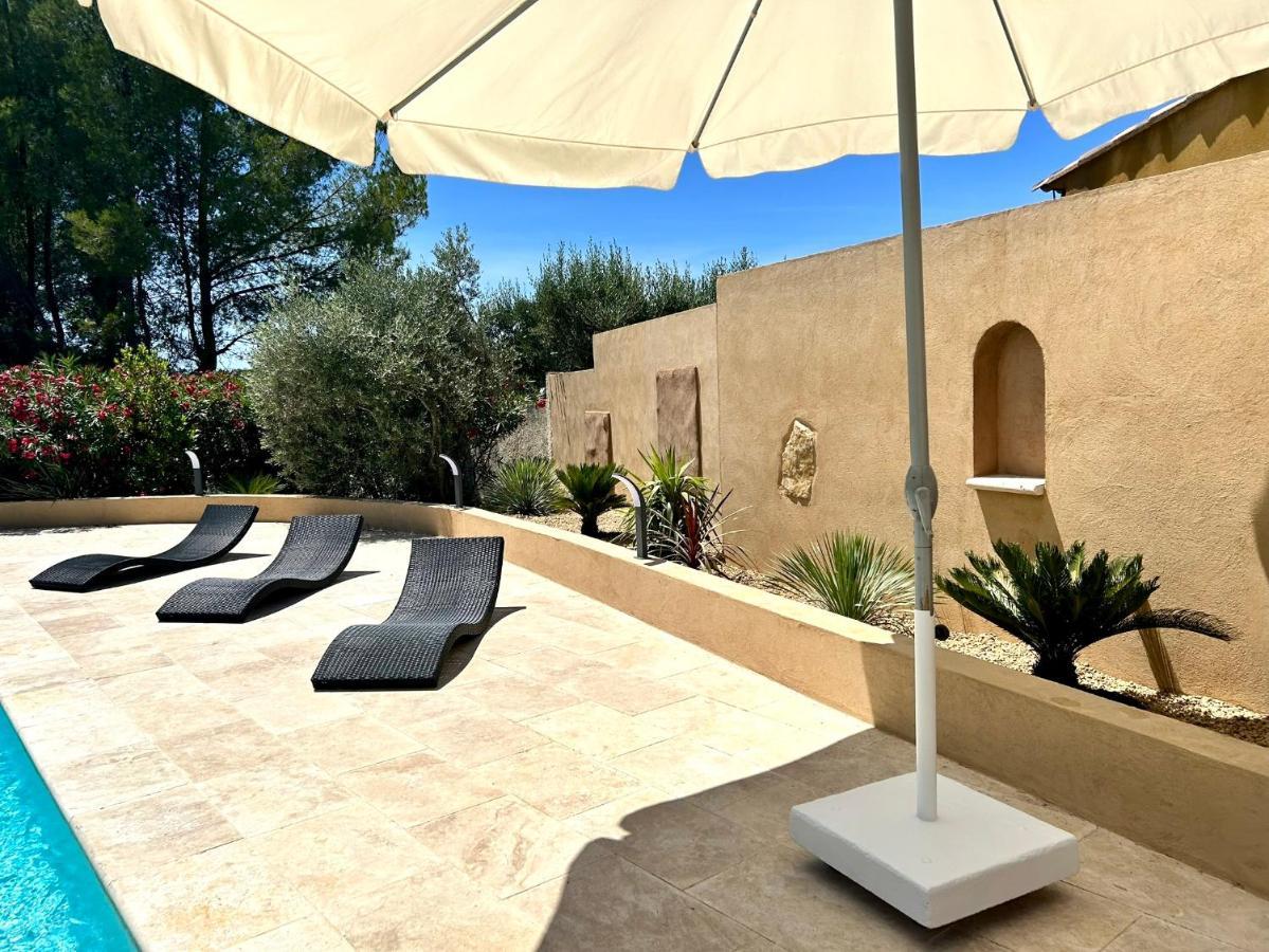 Villa De Charme En Campagne Avec Piscine Privee Et Nature Luxuriante Le Beausset Eksteriør bilde