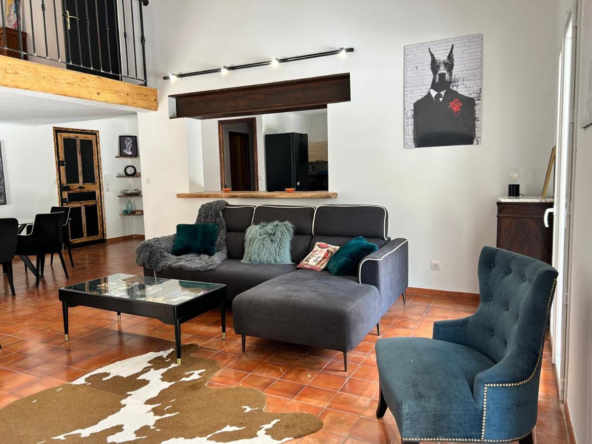 Villa De Charme En Campagne Avec Piscine Privee Et Nature Luxuriante Le Beausset Eksteriør bilde