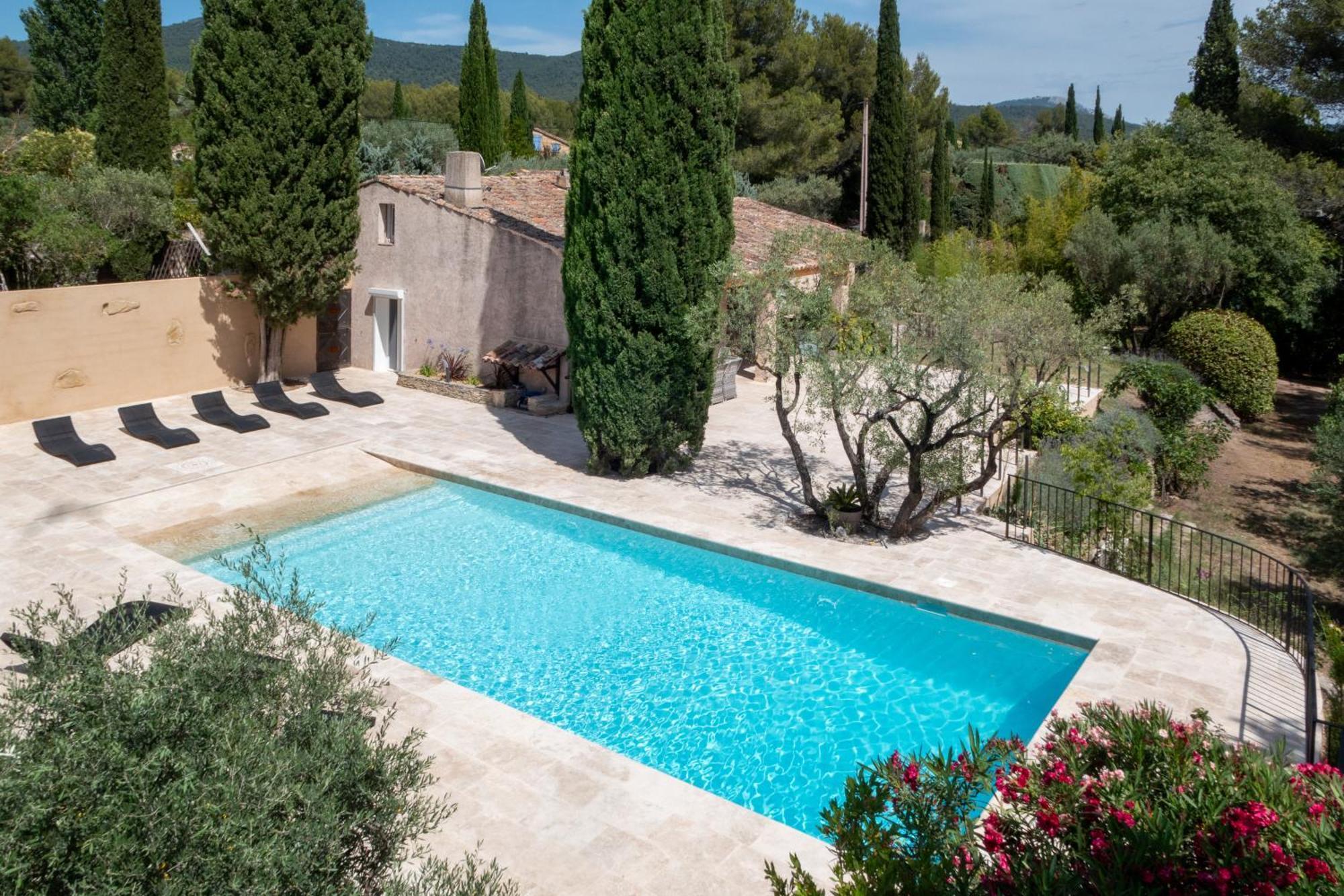Villa De Charme En Campagne Avec Piscine Privee Et Nature Luxuriante Le Beausset Eksteriør bilde